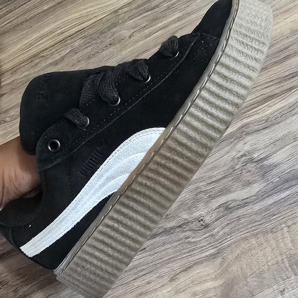 Puma Shoes - Puma Black and White Women's Sneakers